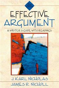 Effective Argument: A Writer's Guide with Readings