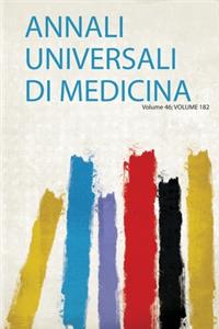 Annali Universali Di Medicina