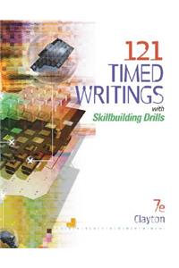 121 Timed Writings with Skillbuilding Drills with Micropace Pro Individual