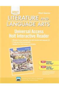 Holt Literature and Language Arts: Universal Access: Interactive Reader Grade 7