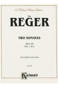 Two Sonatas, Opus 40, Nos. 1 & 2