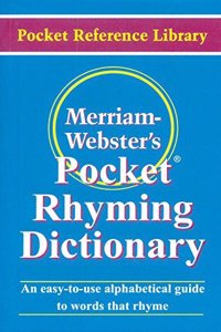 Rriam Webster's Pocket Rhyming Dictionary