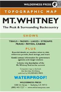 MAP Mt. Whitney Topo