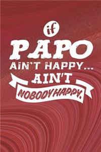 If Papo Ain't Happy Ain't Nobody Happy