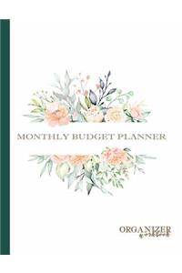 Monthly Budget Planner Organizer Workbook