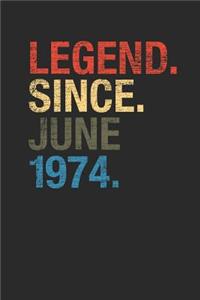 Legend Since June 1974