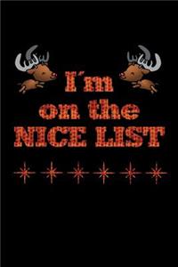 I´m on the NICE LIST