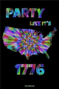 Party Like It's 1776 Notebook
