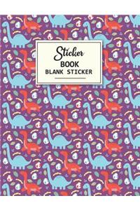 Sticker Book Blank Sticker