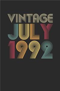 Vintage July 1992