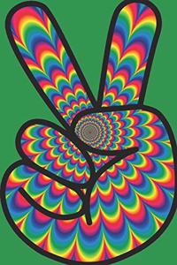 Psychedelic notebooks - achieve your goals, perfect 120 lined pages #1