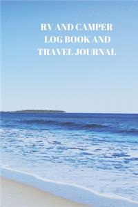 RV and Camper Log Book and Travel Journal
