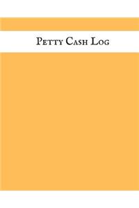 Petty Cash Log