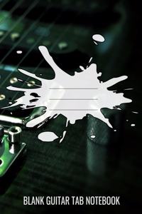 Blank Guitar Tab Notebook