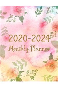 2020-2024 Monthly Planner