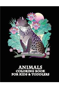 Animals Coloring Book for Kids & Toddlers