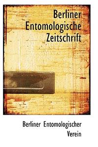 Berliner Entomologische Zeitschrift