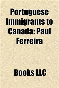 Portuguese Immigrants to Canada