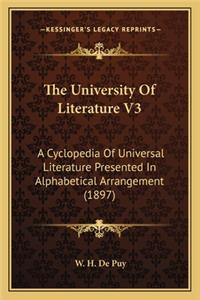 The University of Literature V3