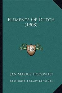 Elements of Dutch (1908)