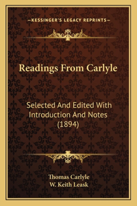 Readings From Carlyle
