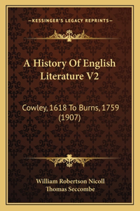 History Of English Literature V2