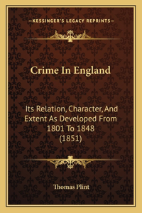 Crime In England
