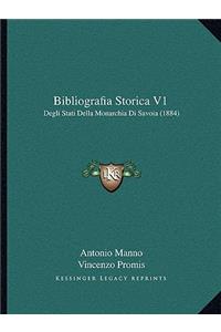 Bibliografia Storica V1