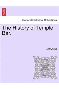 The History of Temple Bar.