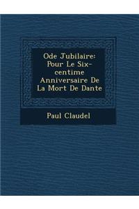 Ode Jubilaire