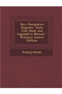 New Hampshire Register, State Year-Book and Legislative Manual