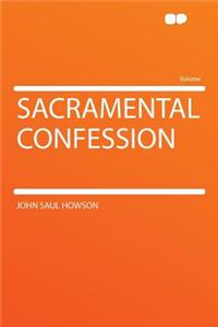 Sacramental Confession