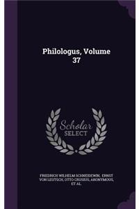 Philologus, Volume 37