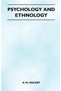Psychology And Ethnology (Folklore History Series)