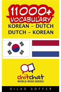11000+ Korean - Dutch Dutch - Korean Vocabulary