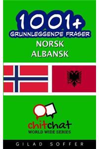 1001+ grunnleggende fraser norsk - albansk