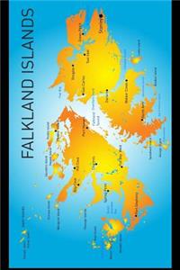 Map of Falkland Islands Journal