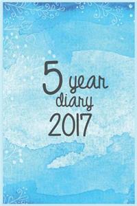 5 Year Diary 2017