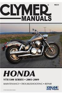 Honda VTX1300 Series Motorcycle (2003-2009) Service Repair Manual