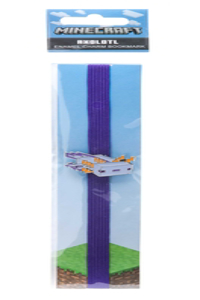 Minecraft: Axolotl Enamel Charm Bookmark