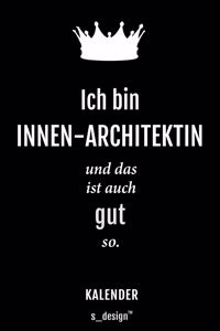 Kalender für Innen-Architekten / Innen-Architekt / Innen-Architektin