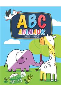 ABC Animaux Livre de coloriage