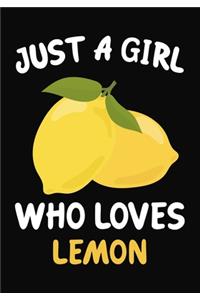 Just Girl Who Loves lemon