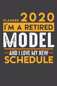 Weekly Planner 2020 - 2021 for retired MODEL