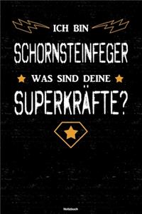 Ich bin Schornsteinfeger was sind deine Superkräfte? Notizbuch
