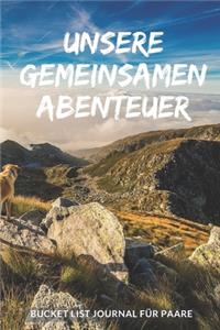 Bucket List Journal für Paare