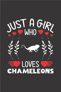Just A Girl Who Loves Chameleons