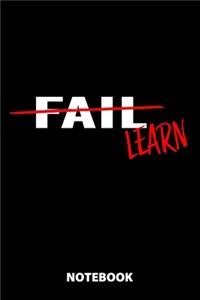 Fail Learn Notebook