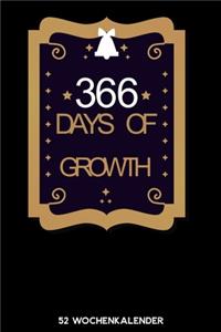 366 Days of Growth - 52 Wochenkalender