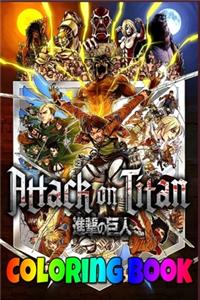 Attack On Titan Coloring Book